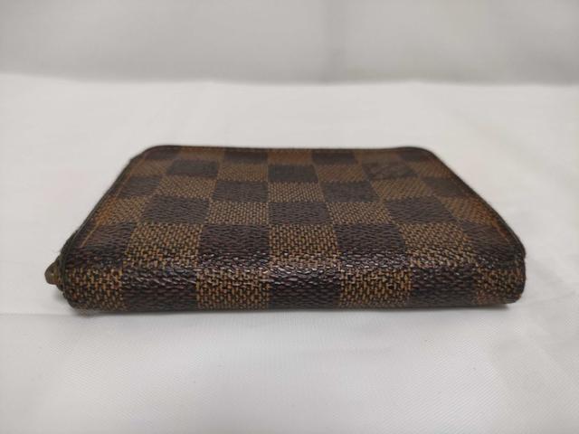 LOUIS VUITTON ルイヴィトン コインケース ジッピーコインパース N63070 エベヌ（ブラウン） ダミエ ユニセックス ラウンドファスナー 小銭入れ【本物保証】_2