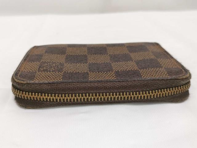 LOUIS VUITTON ルイヴィトン コインケース ジッピーコインパース N63070 エベヌ（ブラウン） ダミエ ユニセックス ラウンドファスナー 小銭入れ【本物保証】_5