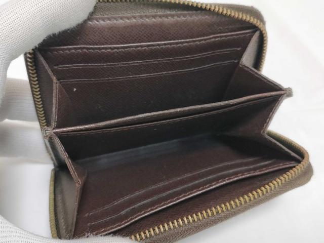 LOUIS VUITTON ルイヴィトン コインケース ジッピーコインパース N63070 エベヌ（ブラウン） ダミエ ユニセックス ラウンドファスナー 小銭入れ【本物保証】_7