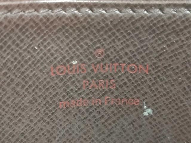 LOUIS VUITTON ルイヴィトン コインケース ジッピーコインパース N63070 エベヌ（ブラウン） ダミエ ユニセックス ラウンドファスナー 小銭入れ【本物保証】_8