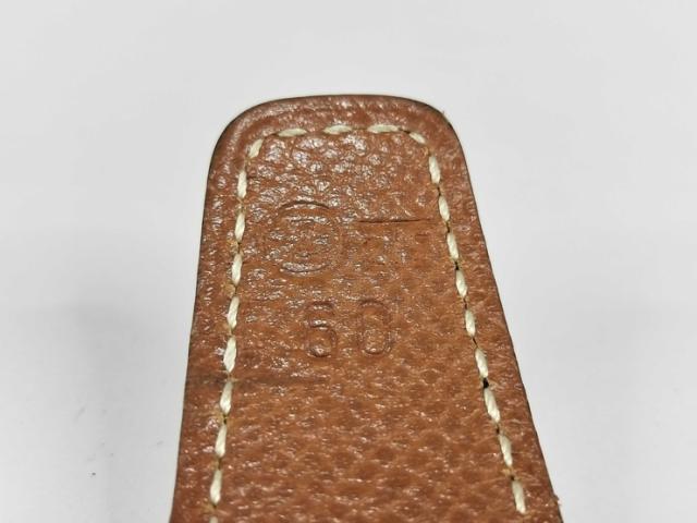 HERMES エルメス ベルト ミニ コンスタンス Hベルト ブラック ゴールド系 レザー レディース H金具 ゴールド金具 美品【本物保証】_5