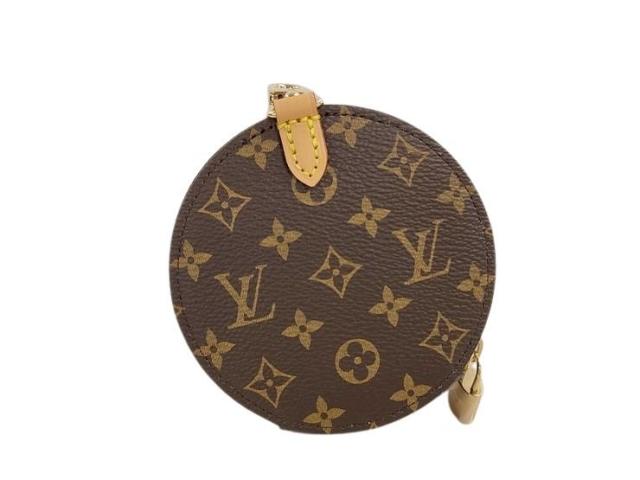 LOUIS VUITTON ルイヴィトン ポーチ モノグラム アイシャドウ ポーチ LBC002 ブラウン系 PVC レザー レディース ゴールド金具 新品未使用展示品【本物保証】