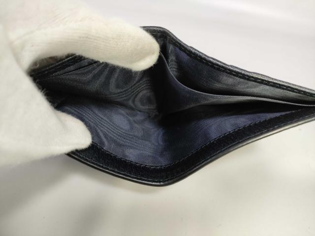 GUCCI グッチ 財布 GGスプリーム 732016 ブラック PVC レザー メンズ シルバー金具 超美品【本物保証】_6