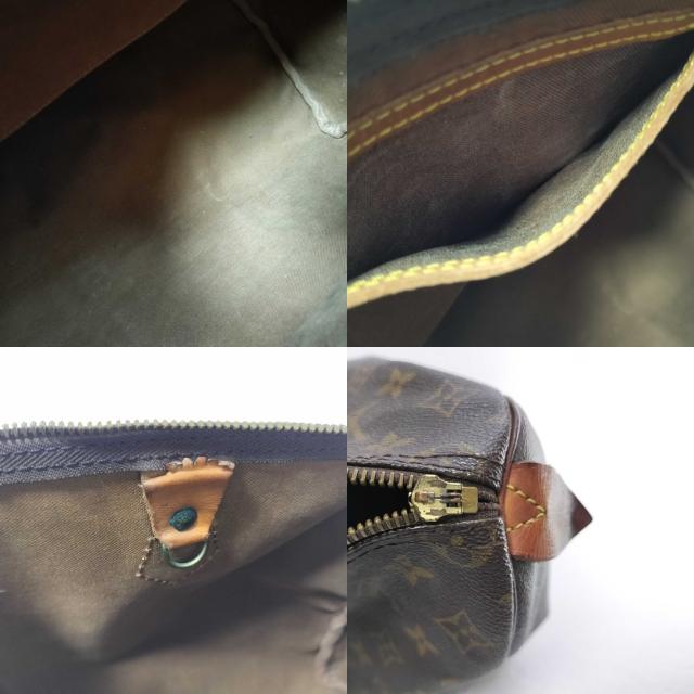 LOUIS VUITTON ルイヴィトン ハンドバッグ スピーディ35 M41107 ブラウン モノグラム・キャンバス レディース ミニボストンバッグ ゴールド金具【本物保証】