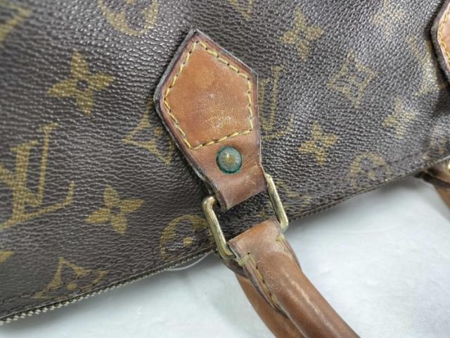 LOUIS VUITTON ルイヴィトン ハンドバッグ スピーディ35 M41107 ブラウン モノグラム・キャンバス レディース ミニボストンバッグ ゴールド金具【本物保証】