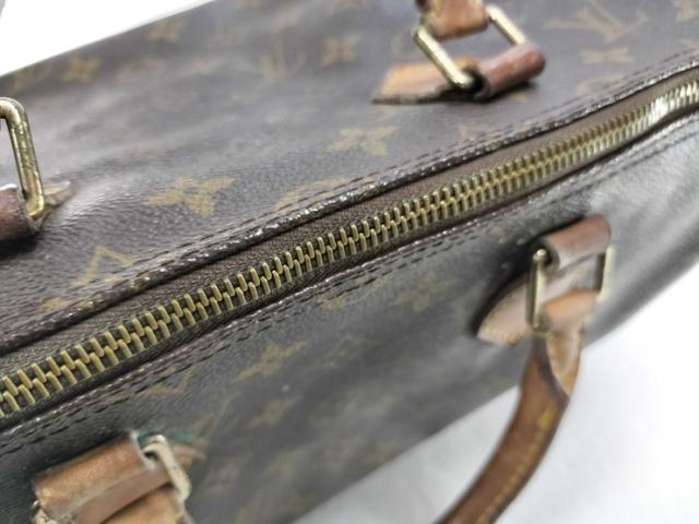 LOUIS VUITTON ルイヴィトン ハンドバッグ スピーディ35 M41107 ブラウン モノグラム・キャンバス レディース ミニボストンバッグ ゴールド金具【本物保証】