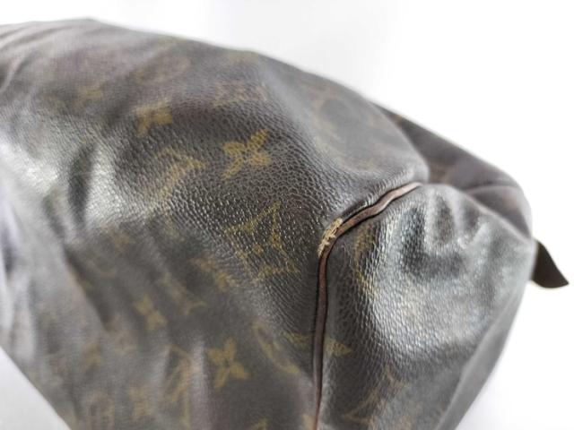 LOUIS VUITTON ルイヴィトン ハンドバッグ スピーディ35 M41107 ブラウン モノグラム・キャンバス レディース ミニボストンバッグ ゴールド金具【本物保証】