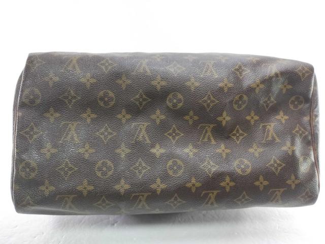 LOUIS VUITTON ルイヴィトン ハンドバッグ スピーディ35 M41107 ブラウン モノグラム・キャンバス レディース ミニボストンバッグ ゴールド金具【本物保証】