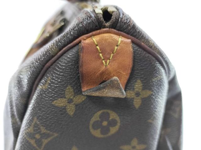 LOUIS VUITTON ルイヴィトン ハンドバッグ スピーディ35 M41107 ブラウン モノグラム・キャンバス レディース ミニボストンバッグ ゴールド金具【本物保証】