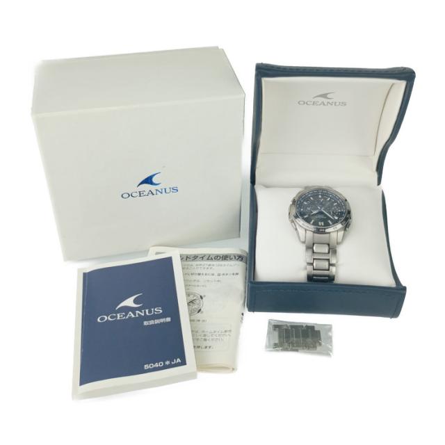 CASIO OCEANUS OCW-T600TD-1AJF 不動 CASIO OCEANUS OCW-T600TD-1AJF