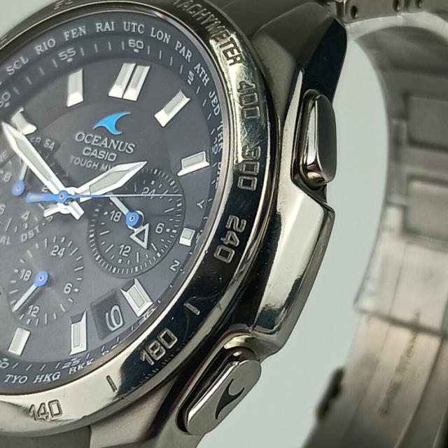 CASIO カシオ 腕時計 OCEANUS オシアナス OCW-T600TD-1AJF シルバー