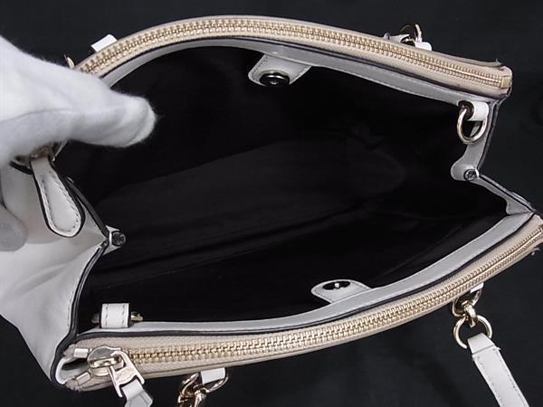 美品 COACH コーチ トートバッグ スモールクリスティーキャリオール