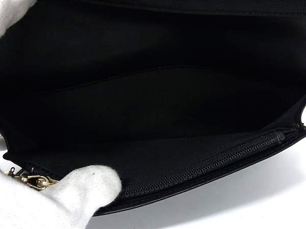 CHANEL シャネル 財布 セブルガ - ブラック ブラック ユニセックス ココマーク 二つ折り長財布【本物保証】_4