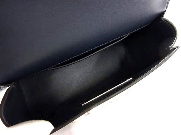 MARNI マルニ ボディバッグ トランカルー ネイビー レザー レディース シルバー金具 超美品【本物保証】_5