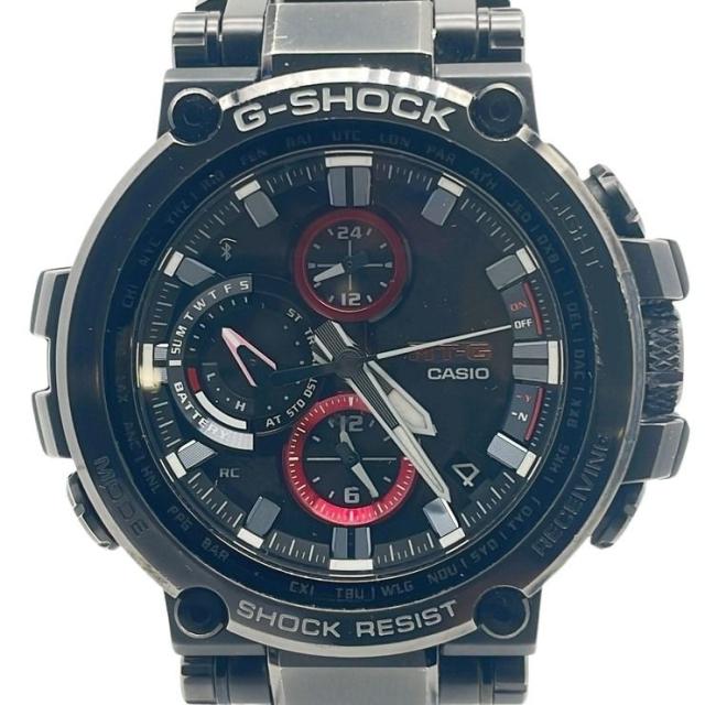 CASIO カシオ 時計 GSHOCK MTGB1000 MTGB1000B1AJF ブラック 樹脂／ステンレススチール メンズ アナログ【本物保証】