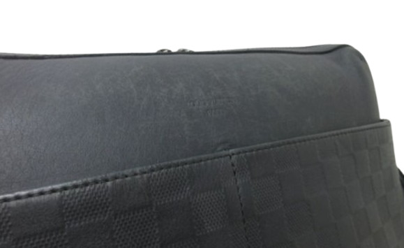 LOUIS VUITTON ルイヴィトン ショルダー バッグ カリプソMM N41201 オニキス ダミエアンフィニ メンズ シルバー金具【本物保証】_5