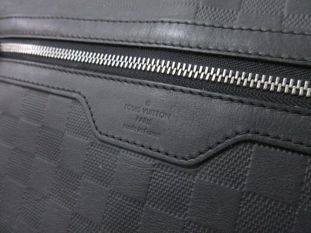LOUIS VUITTON ルイヴィトン ショルダー バッグ カリプソMM N41201 オニキス ダミエアンフィニ メンズ シルバー金具【本物保証】_8