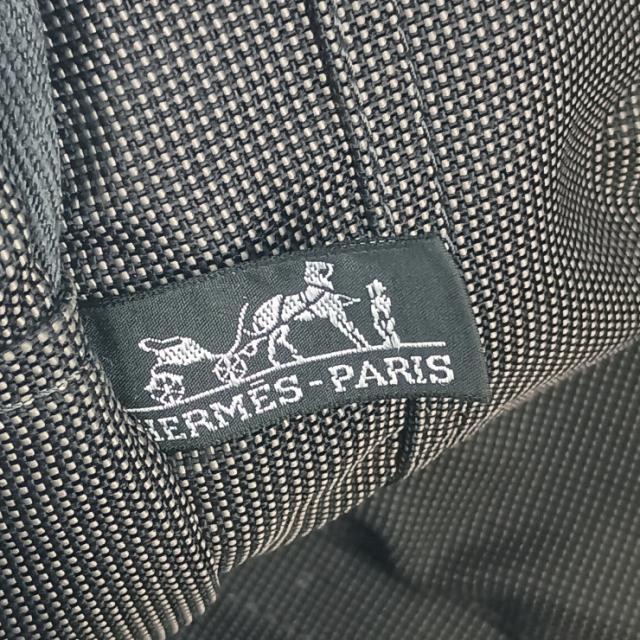 HERMES エルメス トートバッグ エールライン トート MM - グレー シルバー金具 キャンバス ユニセックス ハンドバッグ【本物保証】_8