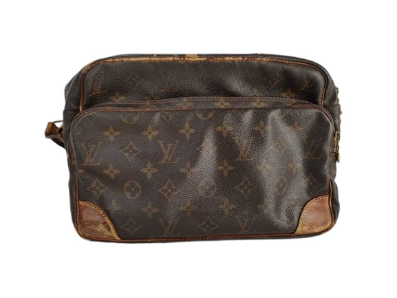LOUIS VUITTON ルイヴィトン ショルダーバッグ ナイル M45244 ブラウン モノグラム・キャンバス ユニセックス メッセンジャーバッグ【本物保証】