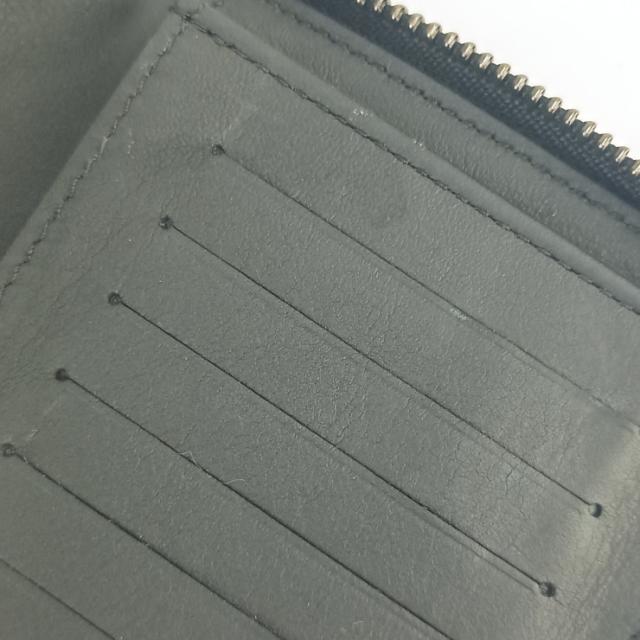 LOUIS VUITTON ルイ ヴィトン 長財布 ダミエ・アンフィニ ジッピーウォレット・ヴェルティカル N63548 オニキス シルバー金具 レザー メンズ ラウンドファスナー【本物保証】_7