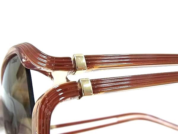 Chloe クロエ サングラス CE695SA ブラウン系 プラスチック ユニセックス 超美品【本物保証】_3