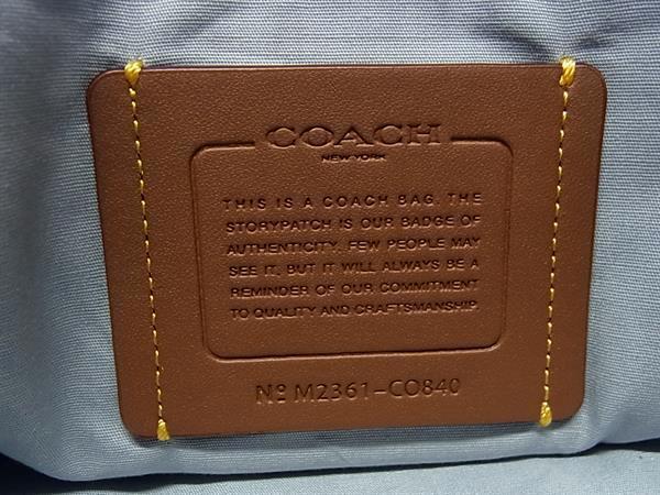 COACH コーチ トートバッグ HALL TOTE 33 CO840 ブルーグレー ぺーパー  