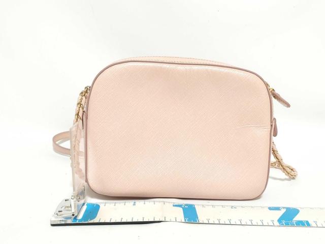 Salvatore Ferragamo フェラガモ ショルダーバッグ ヴァラリボン FZ21 F568 ピンク レザー レディース チェーン ゴールド金具【本物保証】_1