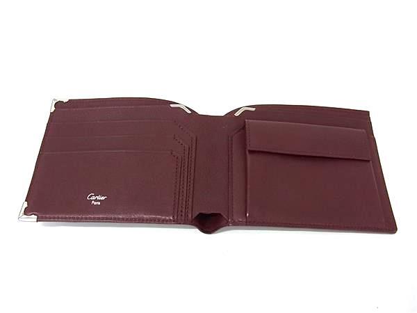 Cartier カルティエ 財布 マスト ドゥ カルティエ 二つ折り財布