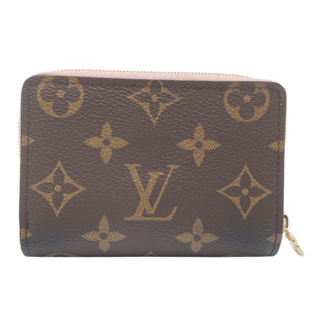 LOUIS VUITTON ルイヴィトン 財布 ポルトフォイユ･ルー M82378 ローズバレリーヌ モノグラム レディース 二つ折り財布 美品【本物保証】_1