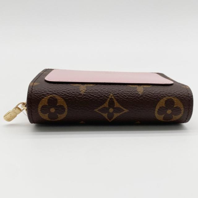 LOUIS VUITTON ルイヴィトン 財布 ポルトフォイユ･ルー M82378 ローズバレリーヌ モノグラム レディース 二つ折り財布 美品【本物保証】_2