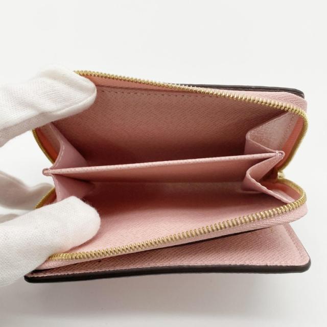 LOUIS VUITTON ルイヴィトン 財布 ポルトフォイユ･ルー M82378 ローズバレリーヌ モノグラム レディース 二つ折り財布 美品【本物保証】_6