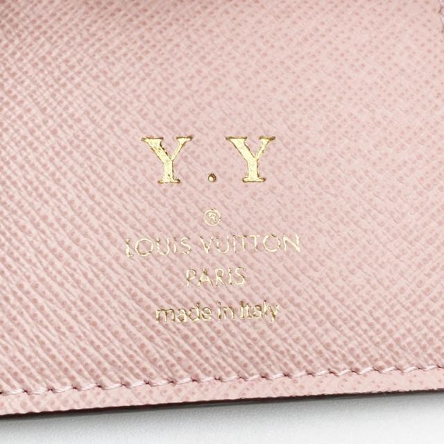 LOUIS VUITTON ルイヴィトン 財布 ポルトフォイユ･ルー M82378 ローズバレリーヌ モノグラム レディース 二つ折り財布 美品【本物保証】_8