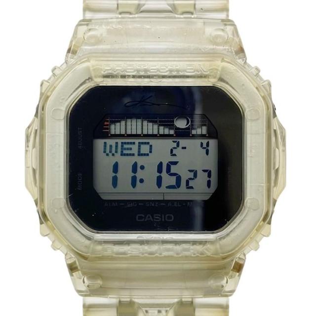 CASIO カシオ 時計 GSHOCK GLX5600KI クリア ラバー メンズ デジタル 五十嵐 カノアモデル【本物保証】