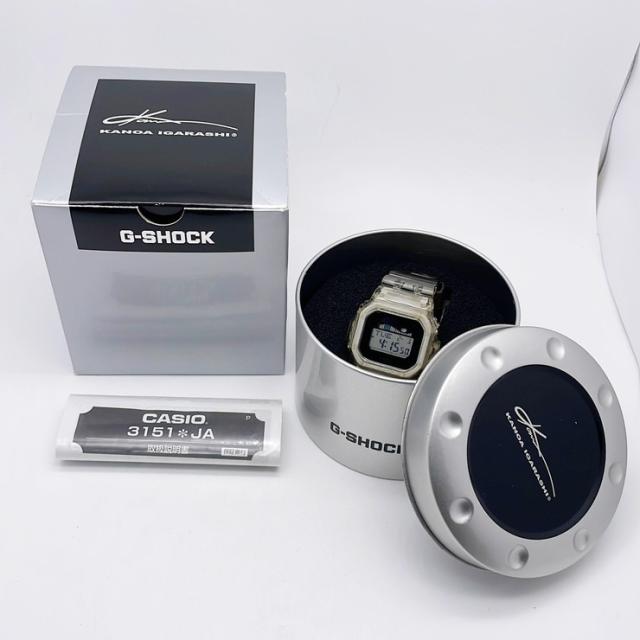 CASIO カシオ 時計 GSHOCK GLX5600KI クリア ラバー メンズ デジタル