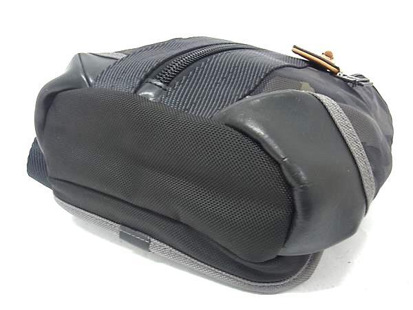 美品 TUMI トゥミ ボディーバッグ スリングバッグ ナイロン グレー