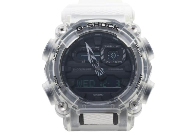 CASIO カシオ 時計 GSHOCK ANALOGDIGITAL GA900 SERIES GA900SKL7AJF ブラック クリア ホワイト 樹脂 メンズ デジアナ 新品未使用展示品【本物保証】