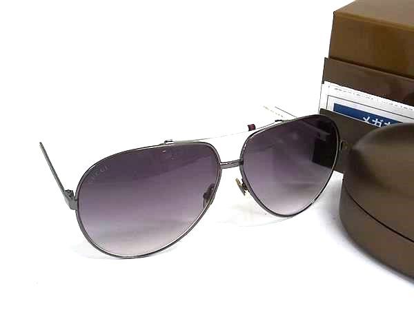 GUCCI グッチ サングラス シェリーライン GG1933/S アイボリー グレーグラデーション プラスチック メンズ【本物保証】