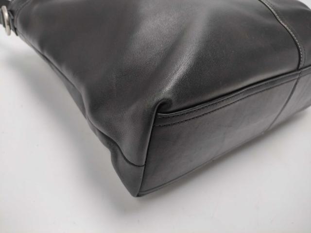 COACH コーチ トートバッグ レキシントン F70673 ブラック系 レザー レディース 2WAY ハンドバッグ ショルダーバッグ シルバー金具 美品【本物保証】_3
