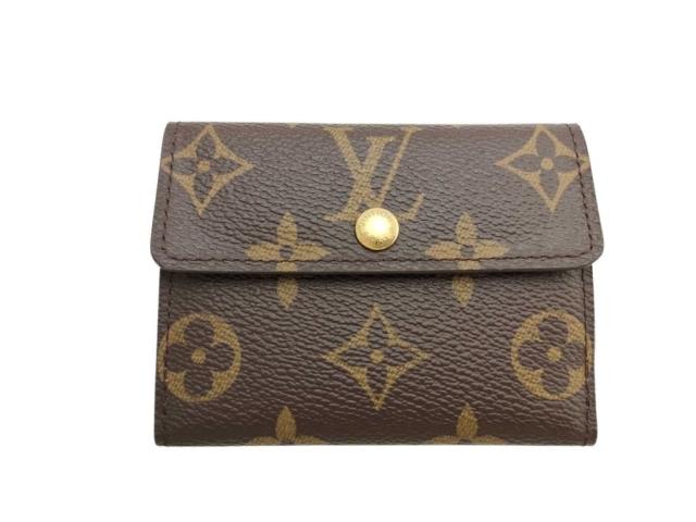 LOUIS VUITTON ルイヴィトン カードケース ラドロー M61927 ブラウン モノグラム ユニセックス 美品【本物保証】