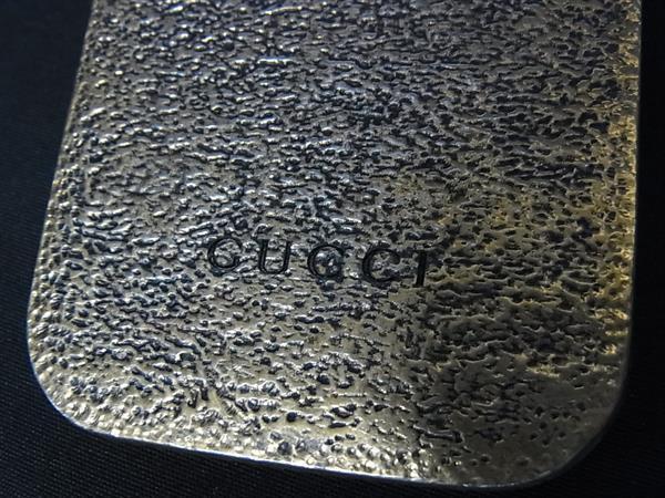 GUCCI グッチ キーホルダー キーリング - ゴールド系 ホワイト メタル
