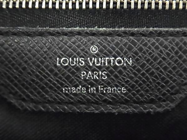 LOUIS VUITTON ルイヴィトン ビジネスバッグ ネオ イゴール M32782 アルドワーズ(ブラック系) タイガ メンズ シルバー金具 美品【本物保証】_1