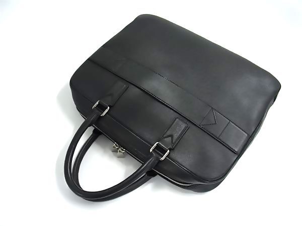 LOUIS VUITTON ルイヴィトン ビジネスバッグ ネオ イゴール M32782 アルドワーズ(ブラック系) タイガ メンズ シルバー金具 美品【本物保証】_3
