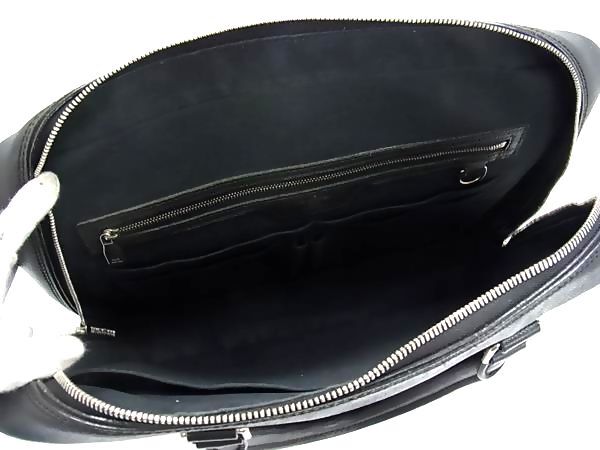 LOUIS VUITTON ルイヴィトン ビジネスバッグ ネオ イゴール M32782 アルドワーズ(ブラック系) タイガ メンズ シルバー金具 美品【本物保証】_5