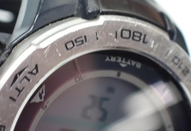 CASIO カシオ 腕時計 プロトレック PRW-3100 シルバー ブラック デジタル文字盤 樹脂／SS メンズ ソーラー電波 デジタル【本物保証】_8