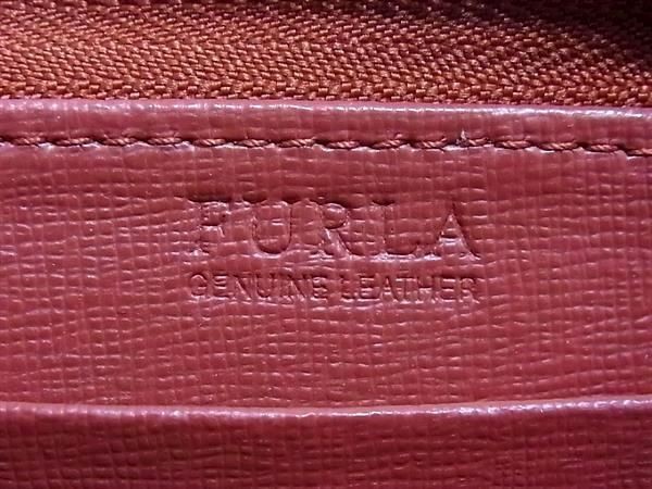 FURLA フルラ 長財布 ピンク系 レザー レディース ラウンドファスナー ゴールド金具 新品未使用展示品【本物保証】_4