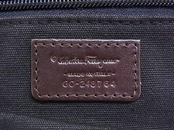 Salvatore Ferragamo サルバトーレ フェラガモ ハンドバッグ - GO-246764 ブラウン レザー レディース 2WAY【本物保証】 Salvatore Ferragamo サルバトーレ フェラガモ ハンドバッグ - GO