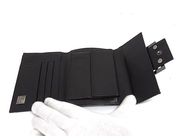 FENDI フェンディ 三つ折り 財布 ズッカ 8M0023 ブラウン系 キャンバス レザー ユニセックス 美品【本物保証】_3