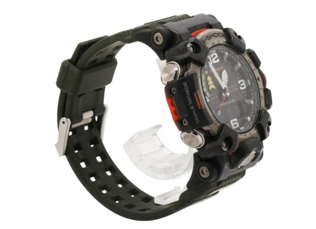 CASIO カシオ 時計 GSHOCK MASTER OF G LAND MUDMASTER GWG20001A3JF ブラック カーキ 樹脂／ステンレススチール メンズ アナデジ 美品【本物保証】_2
