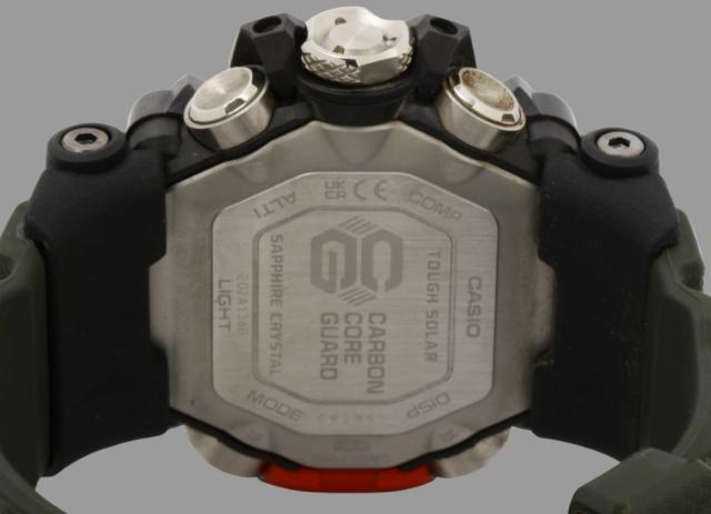 CASIO カシオ 時計 GSHOCK MASTER OF G LAND MUDMASTER GWG20001A3JF ブラック カーキ 樹脂／ステンレススチール メンズ アナデジ 美品【本物保証】_3