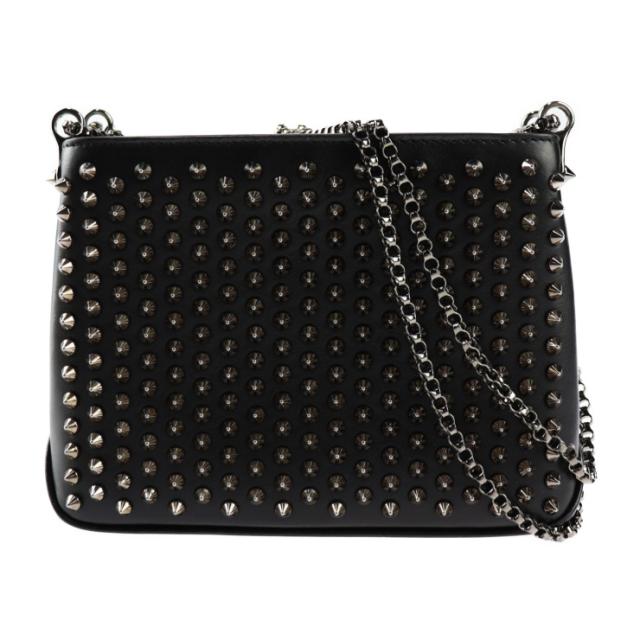 超美品 Christian Louboutin クリスチャンルブタン TRILOUBI SMALL 